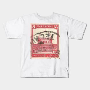 Palestine Stamp, 1920s Kids T-Shirt